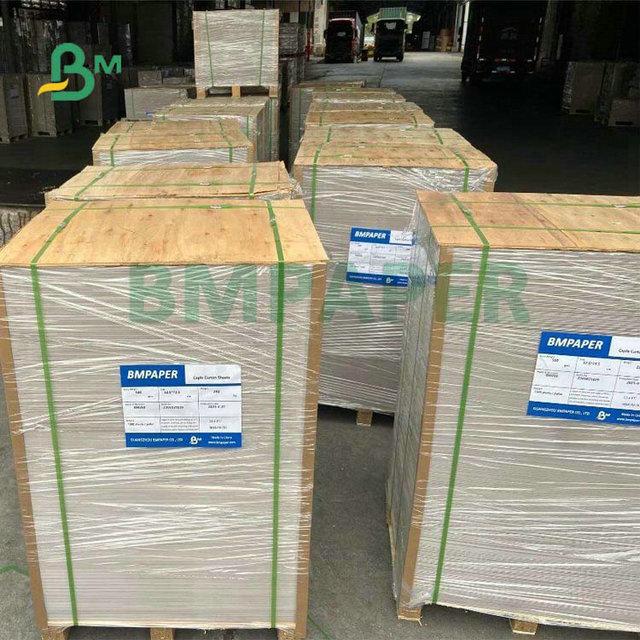 Virgin 24 x 35inch 150gsm 170gsm 190gsm White Kraft Paper Roll For Paper Bags Virgin 24 x 35inch 150gsm 170gsm 190gsm White Kraft Paper Roll For Paper Bags
