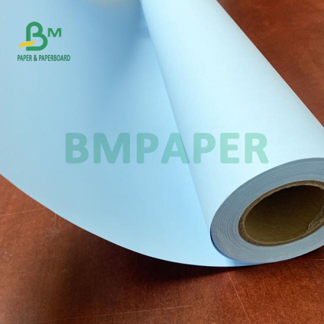 20LB Double Sides Blue Engineering Copy Paper Uncoated 620mm X 100m 20LB Double Sides Blue Engineering Copy Paper Uncoated 620mm X 100m