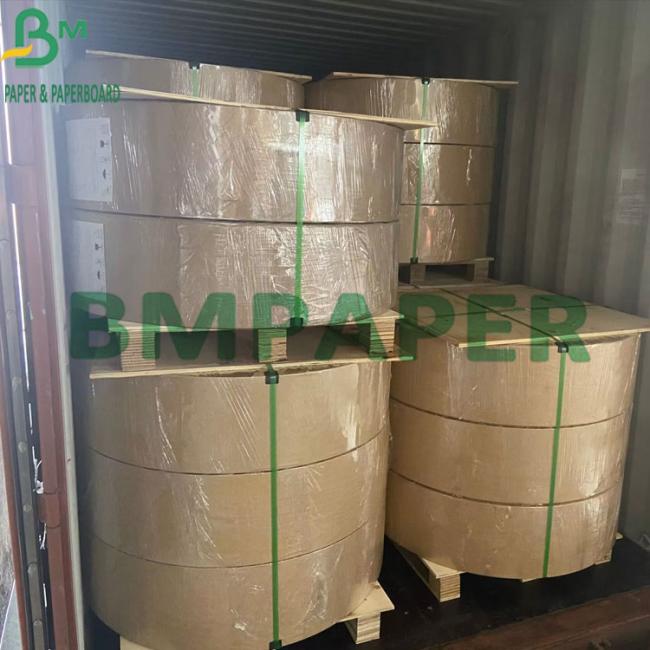 Virgin Wood Pulp 170g - 350gsm High Strength White Kraft Paper for Packaging (2) Virgin Wood Pulp 170g - 350gsm High Strength White Kraft Paper for Packaging (2)