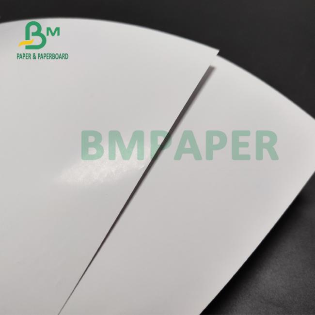 100lb Gloss White Text C2S Paper For Rack Cards 315mm x 468mm High Whiteness 100lb Gloss White Text C2S Paper For Rack Cards 315mm x 468mm High Whiteness