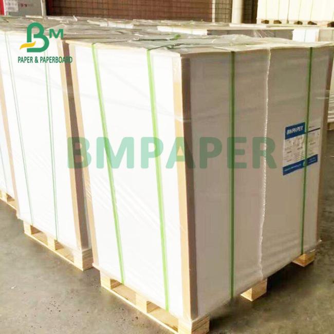 100lb Gloss White Text C2S Paper For Rack Cards 315mm x 468mm High Whiteness 100lb Gloss White Text C2S Paper For Rack Cards 315mm x 468mm High Whiteness