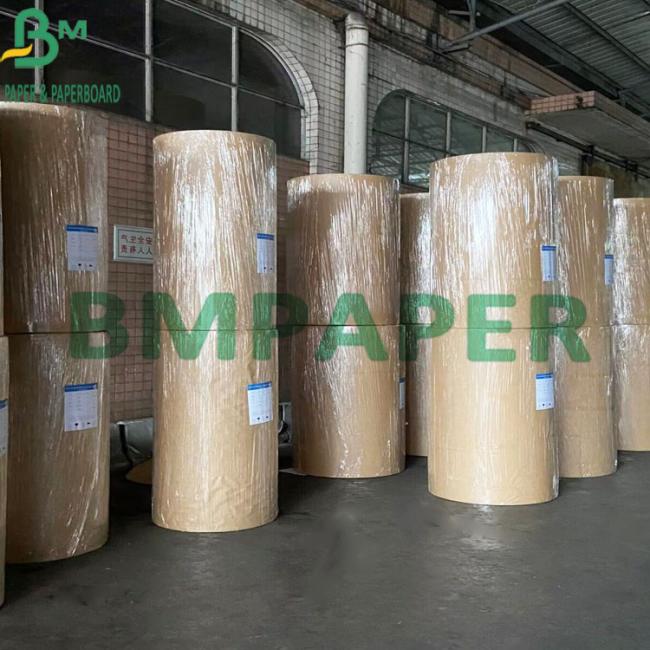 300gsm Food Grade Coated White Kraft Paper With Brown Back For Food Container 300gsm Food Grade Coated White Kraft Paper With Brown Back For Food Container