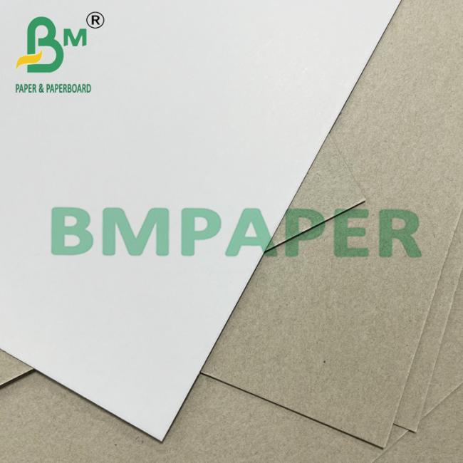 300GSM 400GSM Duplex Board Recycled White Paper With Grey Back For File Book 300GSM 400GSM Duplex Board Recycled White Paper With Grey Back For File Book
