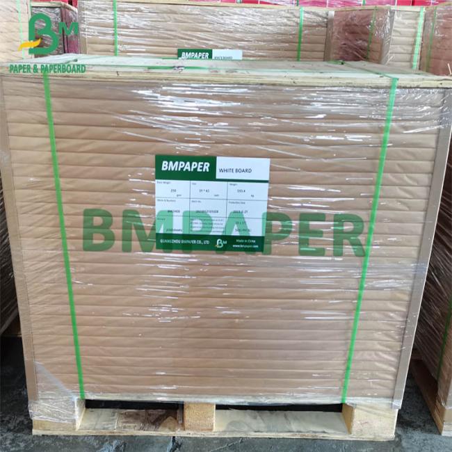250G 300G C2S Board High Bulk White Paper 31" X 43" 41" x 24"100 Sheets Per Ream 250G 300G C2S Board High Bulk White Paper 31" X 43" 41" x 24"100 Sheets Per Ream