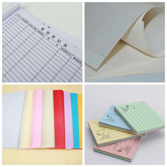 Recycle Pulp Uncoated Solid Color Woodfree Paper For Color Pages Recycle Pulp Uncoated Solid Color Woodfree Paper For Color Pages