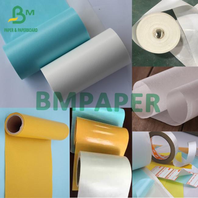 Glassine Paper To Making Sticker Paper Liner High Temperature Resistance White Yellow Blue 58g-120g Glassine Paper To Making Sticker Paper Liner High Temperature Resistance White Yellow Blue 58g-120g