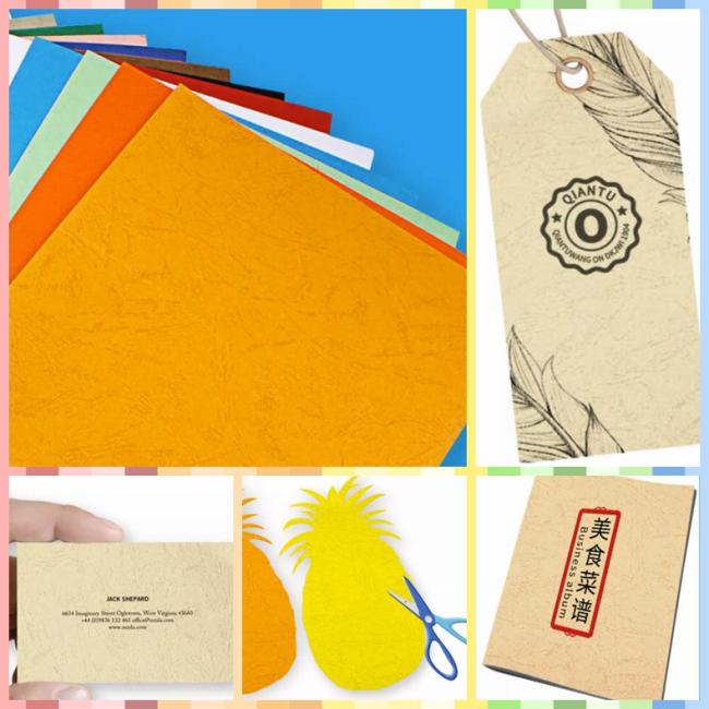 Colorful Uncoated 230gsm Leather Grain Paper A4 A3+ Binding Cover Paper Colorful Uncoated 230gsm Leather Grain Paper A4 A3+ Binding Cover Paper