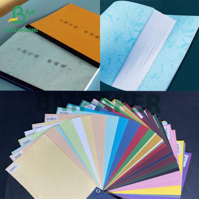 110gsm Binding Cover Paper Two Sides Leather Texture A1 A2 A3 A4 A5 Embossed Color 110gsm Binding Cover Paper Two Sides Leather Texture A1 A2 A3 A4 A5 Embossed Color