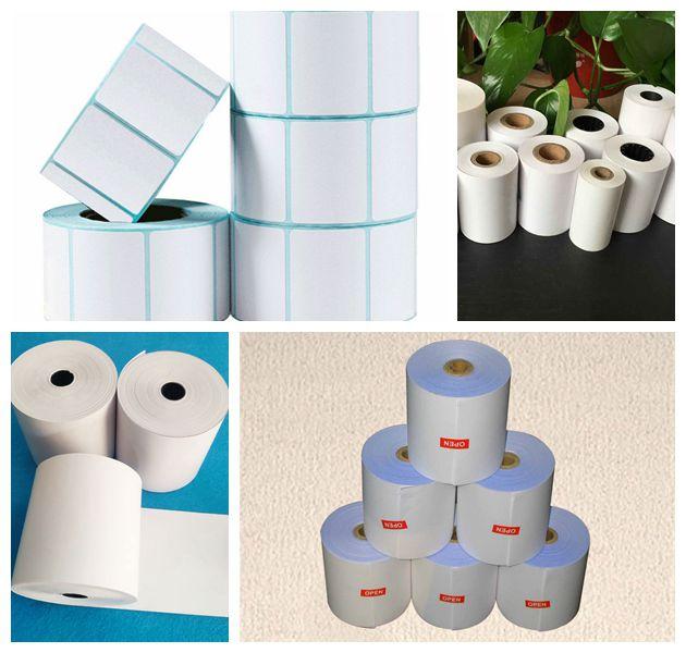 48gsm 3 1/8" X 260' White Thermal Receipt Paper Jumbo Roll For ATM Credit Card 48gsm 3 1/8" X 260' White Thermal Receipt Paper Jumbo Roll For ATM Credit Card