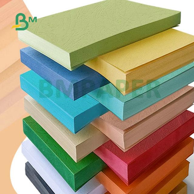 Green Blue Red 230gsm 260gsm Leather Textured Embossed Paper For Book Covers 31x43inch Green Blue Red 230gsm 260gsm Leather Textured Embossed Paper For Book Covers 31x43inch
