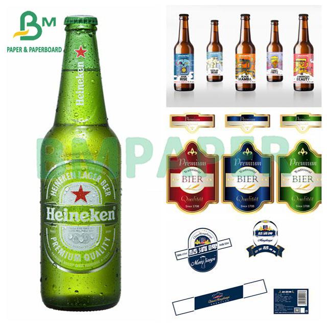 High Humidity Resistance Wet Strength Paper For Beer Bottle Label And Beverage Labels High Humidity Resistance Wet Strength Paper For Beer Bottle Label And Beverage Labels