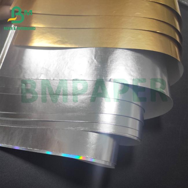 65gsm Silver And Golden Metallized Wet Strength Paper For Beer Labels 65gsm Silver And Golden Metallized Wet Strength Paper For Beer Labels