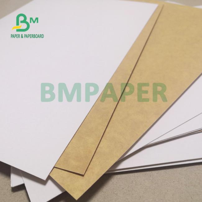 270gsm Coated White Top Kraft Back Paper Board For Take Away Boxes Food Safe 270gsm Coated White Top Kraft Back Paper Board For Take Away Boxes Food Safe