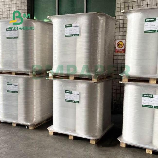 28gsm Food Grade White Paper For Packaging Straws 30mm 35mm Eco Friendly 28gsm Food Grade White Paper For Packaging Straws 30mm 35mm Eco Friendly