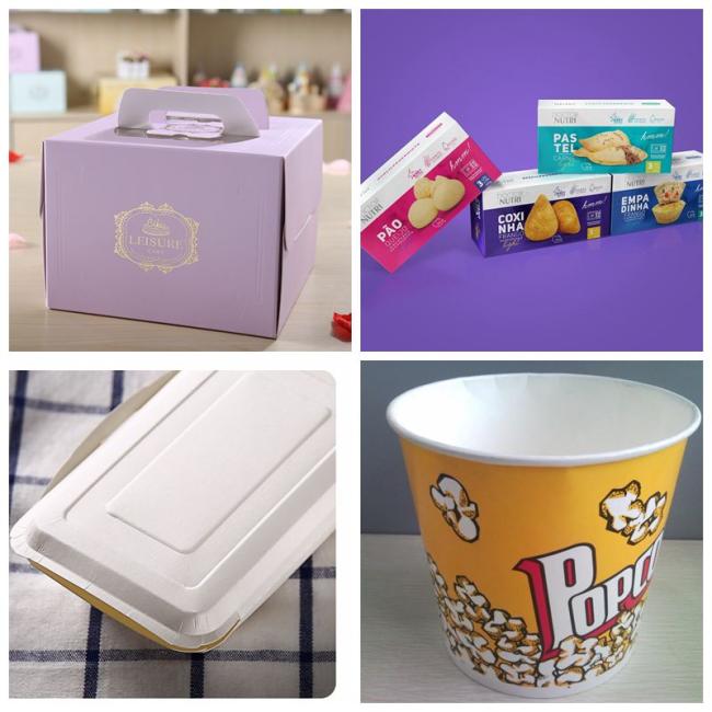 Non Fluorescent White Food Grade One Sided Coated Food Card For Solid Food Packaging Box Non Fluorescent White Food Grade One Sided Coated Food Card For Solid Food Packaging Box