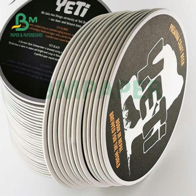 0.4mm 0.6mm 0.9mm White Uncoated Absorbent Paperboard For Making Hotel Coaster 0.4mm 0.6mm 0.9mm White Uncoated Absorbent Paperboard For Making Hotel Coaster