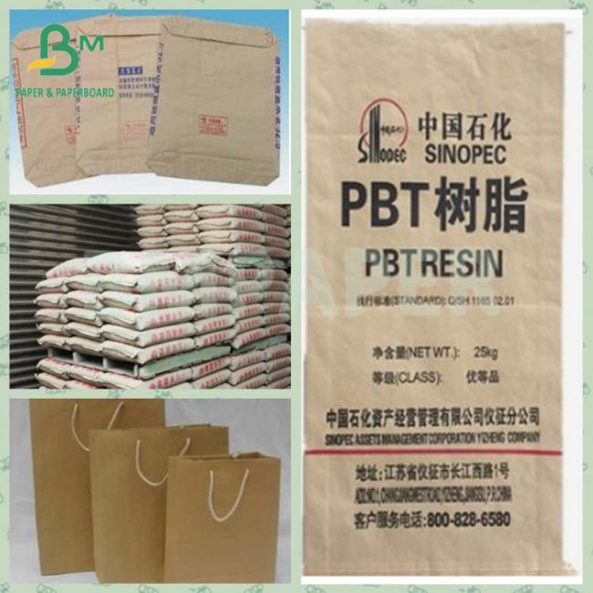 70gsm Strong Tensile Strength Brown Kraft Cement Sack Paper Rolls 70gsm Strong Tensile Strength Brown Kraft Cement Sack Paper Rolls