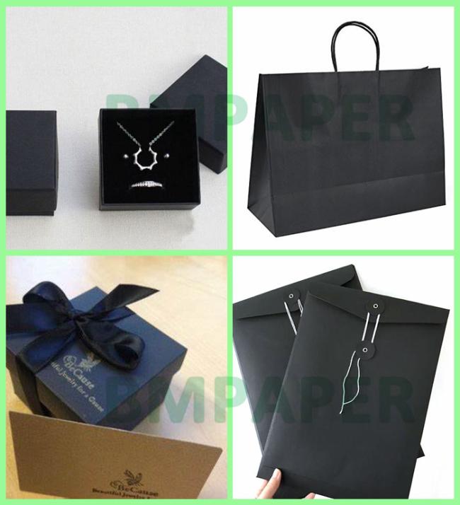 150gsm 200gsm Black Kraft Paper Board For Gift Packing 70 x 100cm Good Stiffness 150gsm 200gsm Black Kraft Paper Board For Gift Packing 70 x 100cm Good Stiffness