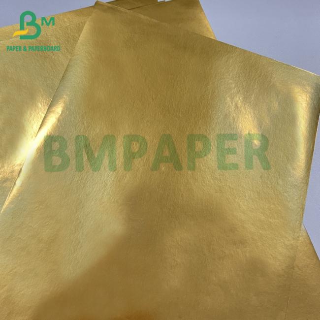70gsm Wet Resistance Golden Aluminum Metallized Beer Laber Paper 70gsm Wet Resistance Golden Aluminum Metallized Beer Laber Paper