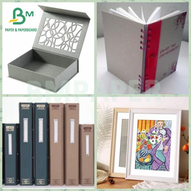 250gsm To 2600gsm High Stiffness Grey Chipboard Paper For Book Binding 250gsm To 2600gsm High Stiffness Grey Chipboard Paper For Book Binding