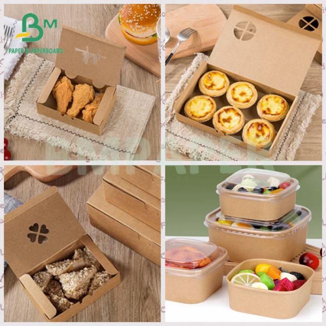 Food Product Packing 300gsm Water Proof PE Coated Kraft Paper Food Product Packing 300gsm Water Proof PE Coated Kraft Paper