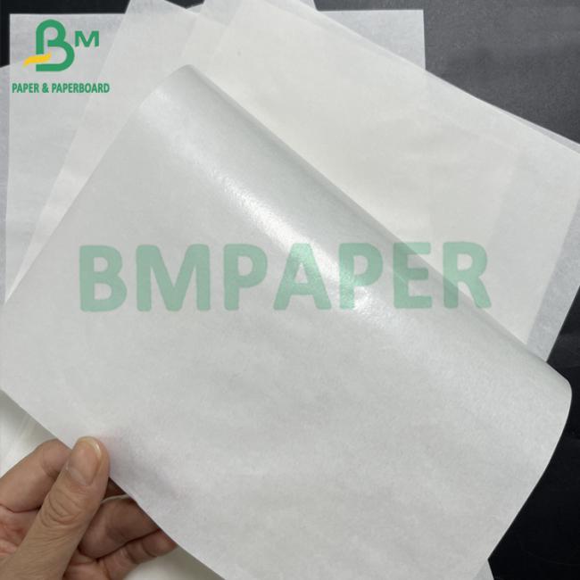 50 gsm + 10 gsm Single - Side Glossy PE Coated White Kraft Food Paper 50 gsm + 10 gsm Single - Side Glossy PE Coated White Kraft Food Paper