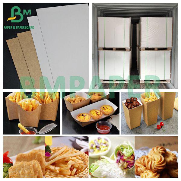 Coated Kraft Back White Front Coated Kraft Back Paper Board Paper Rolls For Canned Beverage Packaging Coated Kraft Back White Front Coated Kraft Back Paper Board Paper Rolls For Canned Beverage Packaging