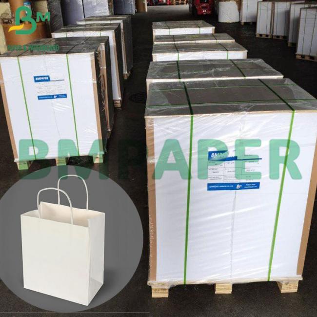 30" x 1200" (100ft) White Kraft Arts Paper Craft Paper Roll For Matte Gift Bags 30" x 1200" (100ft) White Kraft Arts Paper Craft Paper Roll For Matte Gift Bags