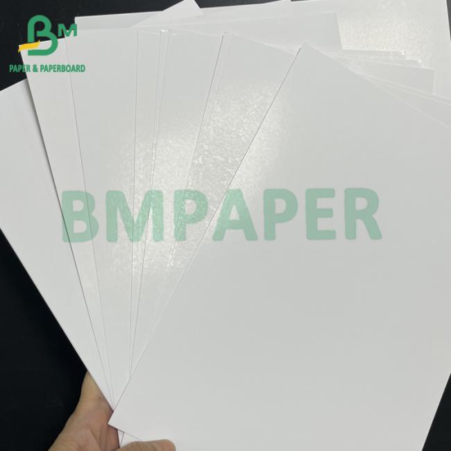 White 350gsm 400gsm High Stiffness Two Sides Glossy C2S Art Paper White 350gsm 400gsm High Stiffness Two Sides Glossy C2S Art Paper