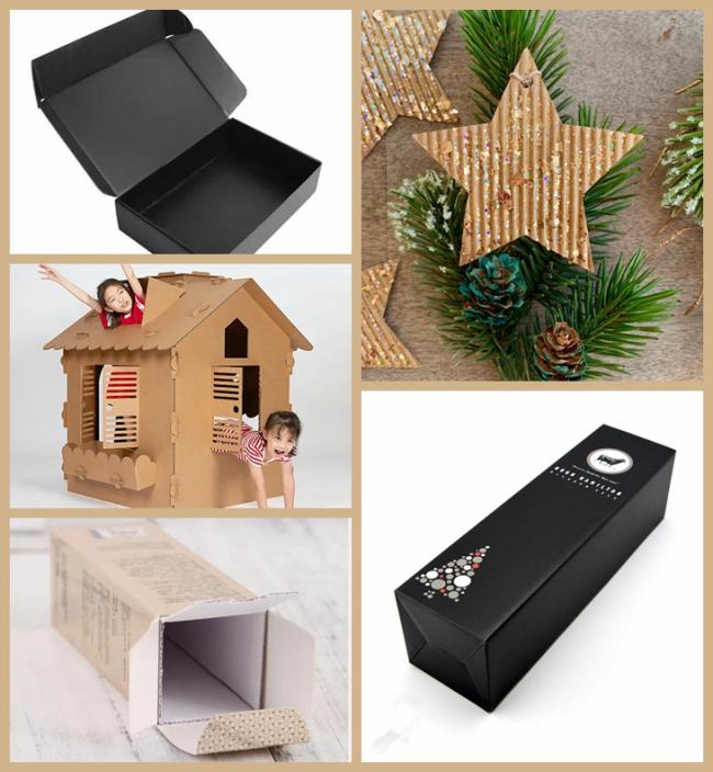 Fluted Cardboard Sheets Packaging Pads Paper Filler Insert Brown White Black Color Fluted Cardboard Sheets Packaging Pads Paper Filler Insert Brown White Black Color