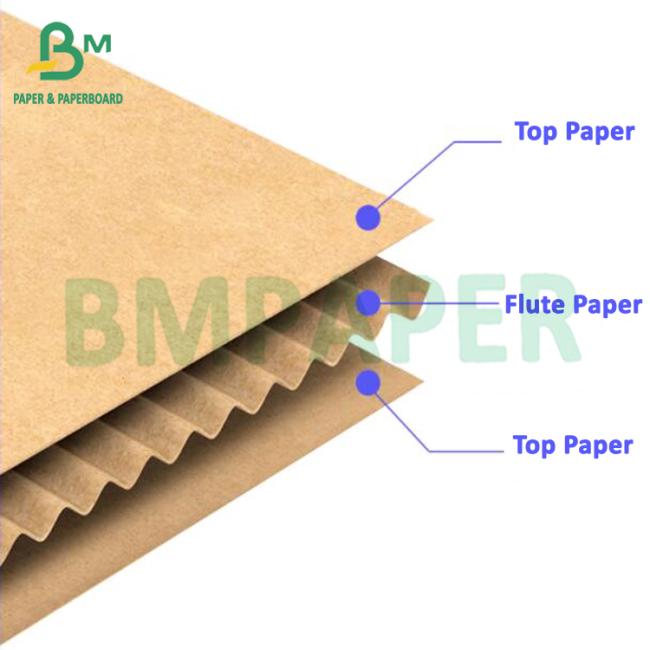 Fluted Cardboard Sheets Packaging Pads Paper Filler Insert Brown White Black Color Fluted Cardboard Sheets Packaging Pads Paper Filler Insert Brown White Black Color