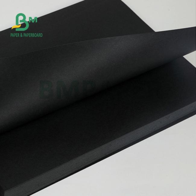 400gsm Black Kraft Paper Board For Photo Frame 70 x 100cm Folding Resistant 400gsm Black Kraft Paper Board For Photo Frame 70 x 100cm Folding Resistant