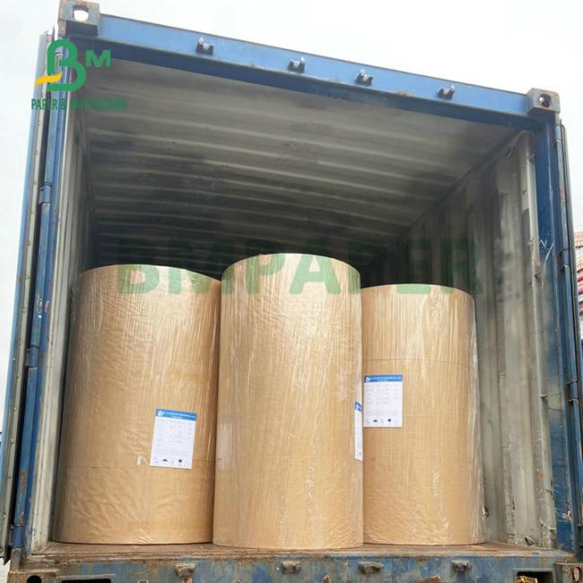 210g 230g PE Coated Brown Kraft Paperboard For Making Coffee Cups 210g 230g PE Coated Brown Kraft Paperboard For Making Coffee Cups