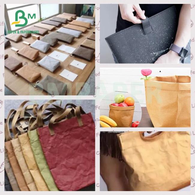 0.8mm Thick Fabric Material Washable Kraft Paper Jackson Board 0.8mm Thick Fabric Material Washable Kraft Paper Jackson Board