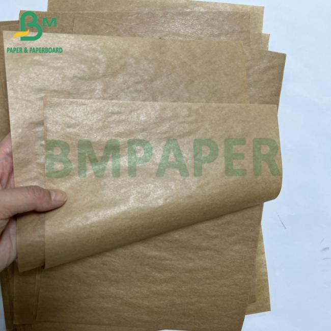 Recyclable 40g premium one side glossy brown kraft bag paper roll Recyclable 40g premium one side glossy brown kraft bag paper roll