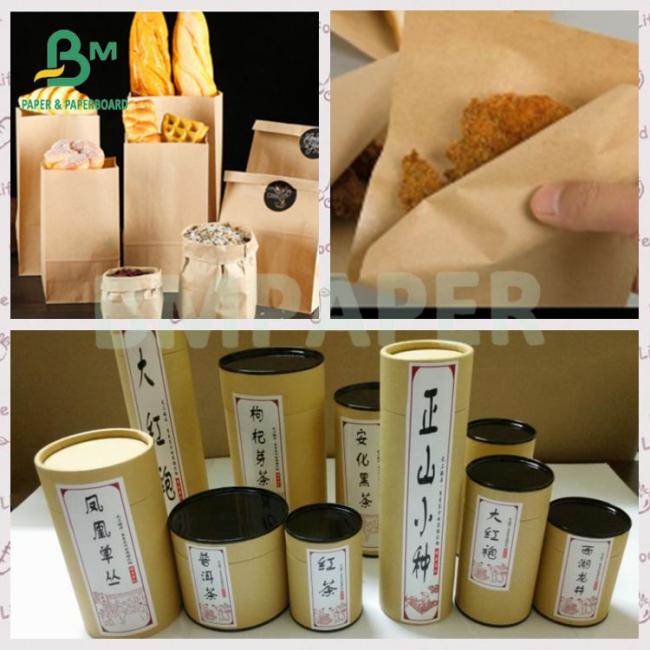 40grs food safe one side premium glossy brown sack kraft paper 40grs food safe one side premium glossy brown sack kraft paper