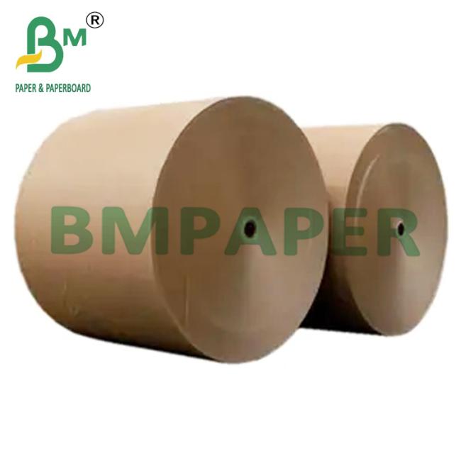Brown Roll Packing High Strenth Extensible Paper For Chemical Bag 50-120gsm Brown Roll Packing High Strenth Extensible Paper For Chemical Bag 50-120gsm