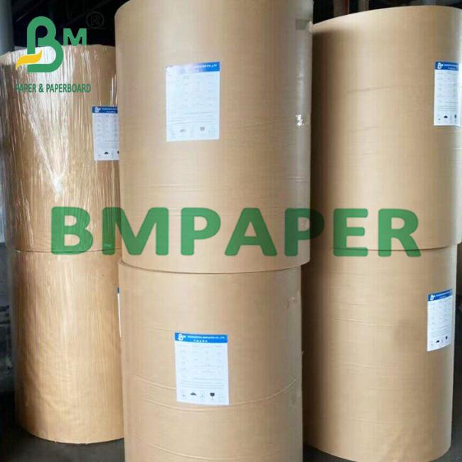 Brown Roll Packing High Strenth Extensible Paper For Chemical Bag 50-120gsm Brown Roll Packing High Strenth Extensible Paper For Chemical Bag 50-120gsm