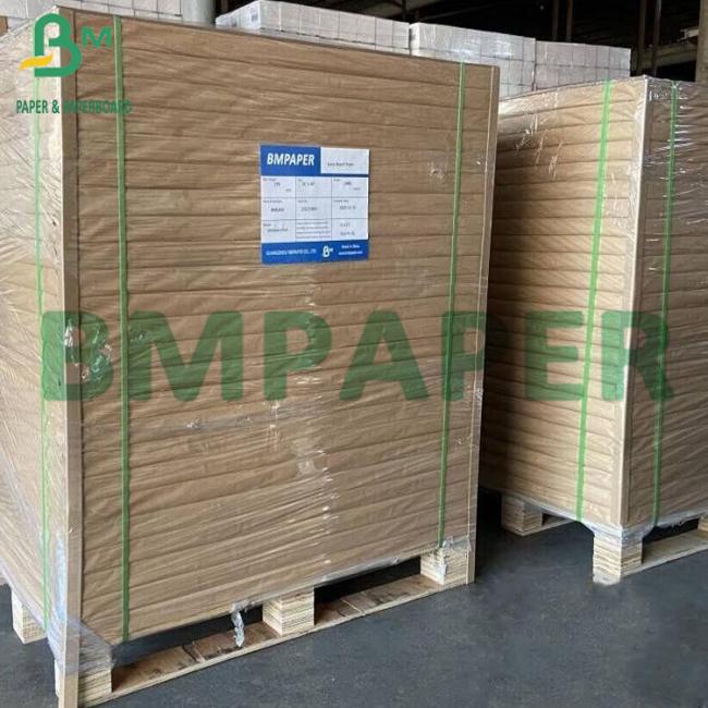 300g+15g PE One Side Coated Oilproof Brown Kraft Paper For Packing (3) 300g+15g PE One Side Coated Oilproof Brown Kraft Paper For Packing (3)