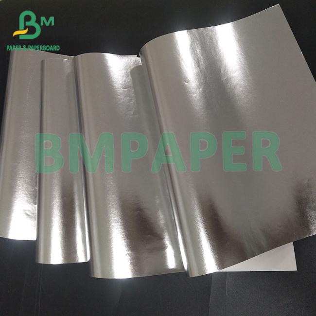 70gsm 763mm Silvery Waterproof And Submersible Aluminized Beer Label Paper Rolls 70gsm 763mm Silvery Waterproof And Submersible Aluminized Beer Label Paper Rolls