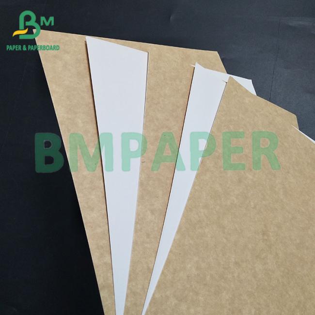 200gsm 300gsm CKB White Top Coated Kraft Board For Takeaway Food Boxes 200gsm 300gsm CKB White Top Coated Kraft Board For Takeaway Food Boxes