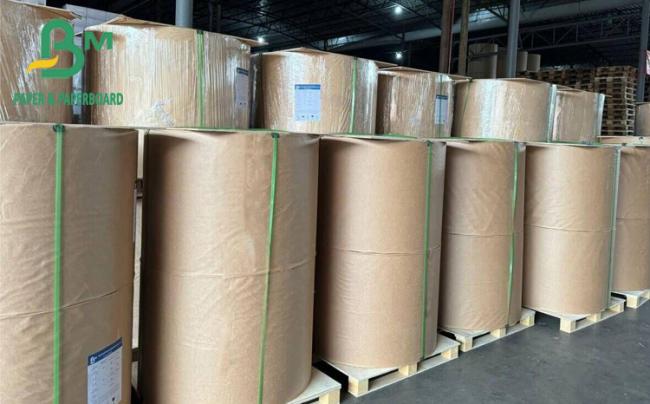 Food Grade White Kraft Paper Roll For Bag 120g 150g Printable MG Kraft 787mm 1092mm Wide Food Grade White Kraft Paper Roll For Bag 120g 150g Printable MG Kraft 787mm 1092mm Wide