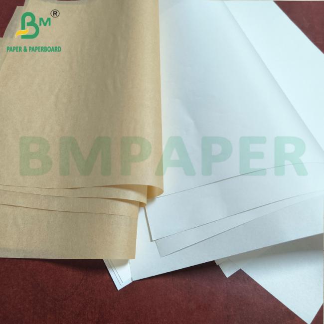 40gsm White Grease Resistant Food Wrap Paper Excellent Printability 40gsm White Grease Resistant Food Wrap Paper Excellent Printability