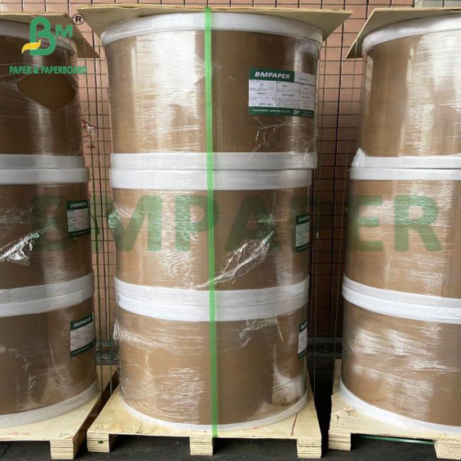 Brown Kraft Silicone Coated Paper Released Kraft Paper 80gsm For Labels Brown Kraft Silicone Coated Paper Released Kraft Paper 80gsm For Labels