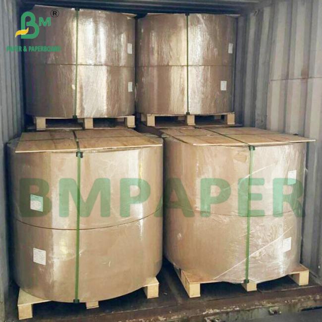 Brown Kraft Silicone Coated Paper Released Kraft Paper 80gsm For Labels Brown Kraft Silicone Coated Paper Released Kraft Paper 80gsm For Labels