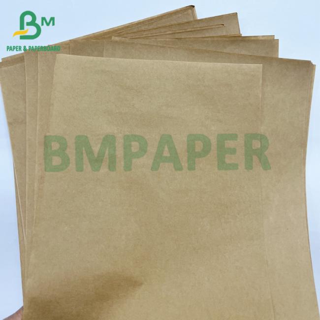 Good Printing Performance 60grs 70grs Unbleached Brown Food Paper Good Printing Performance 60grs 70grs Unbleached Brown Food Paper