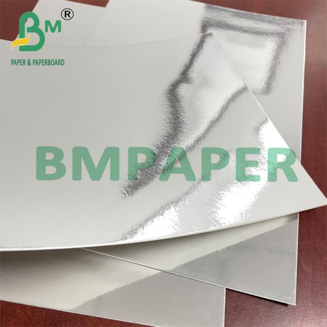 14pt 15pt Metallic Silver Cardstock Paper For Cosmetic Box C1S SBS 14pt 15pt Metallic Silver Cardstock Paper For Cosmetic Box C1S SBS