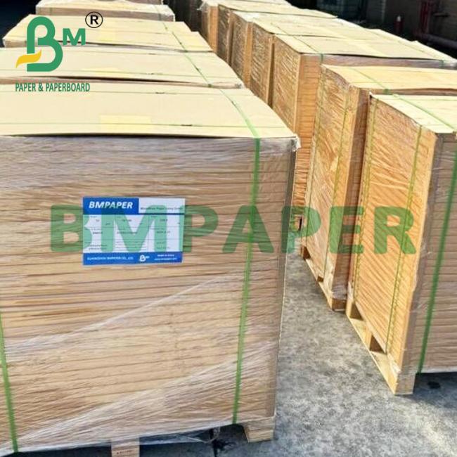 Anti - Curl Testliner White Coated Kraft Paper For Dry Food Packaging 200gsm Anti - Curl Testliner White Coated Kraft Paper For Dry Food Packaging 200gsm