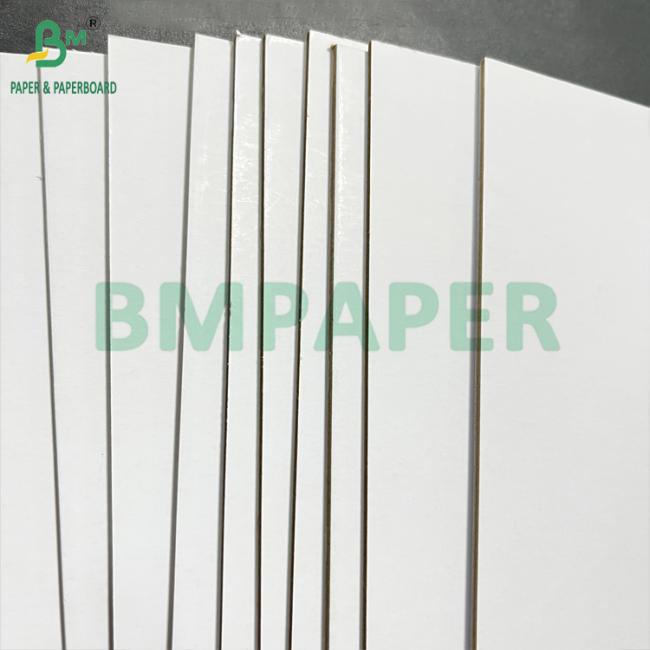 High Stiffness 1.2mm Grey Core Both Sides White Thick Board Glossy Surface High Stiffness 1.2mm Grey Core Both Sides White Thick Board Glossy Surface