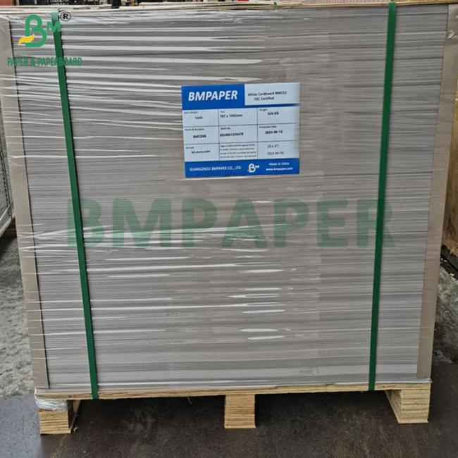 1mm 820g White Cardboard With Grey Middle 2 Layers Laminated Carton Board 31" X 43" 1mm 820g White Cardboard With Grey Middle 2 Layers Laminated Carton Board 31" X 43"